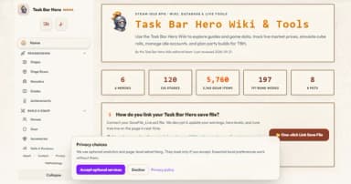 Task Bar Hero Wiki