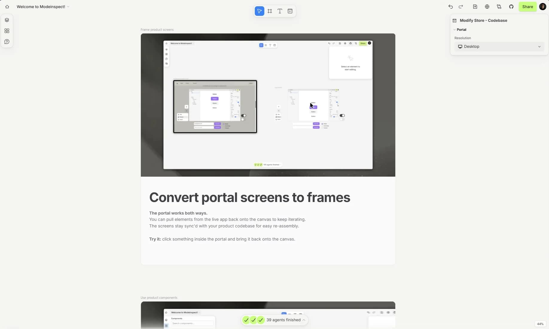 Modeinspect screenshot 4